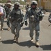 Soldiers assess Rusafa Market