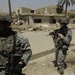 Soldiers patrol the city of Dora