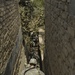 Soldiers patrol the city of Dora
