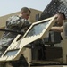 Soldiers patrol the city of Dora
