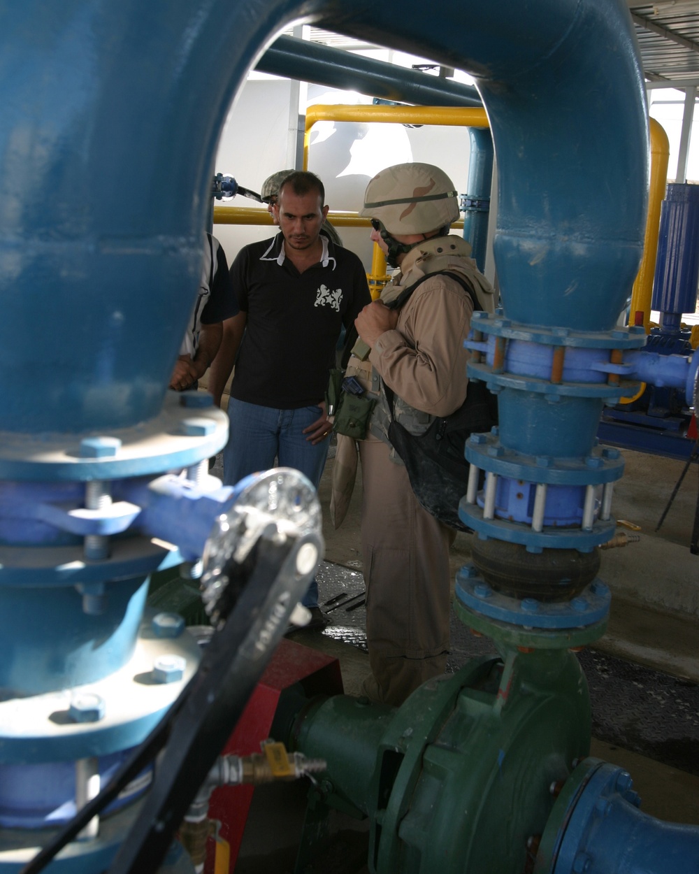 Marines Operate in Zangora, Al Ramadi