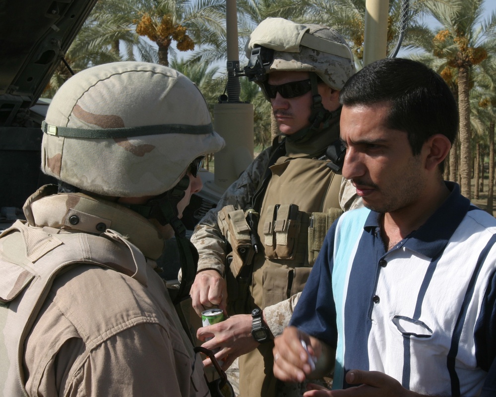 Marines Operate in Zangora, Al Ramadi