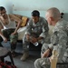 Psy Ops Soldiers Talk With Iraqis