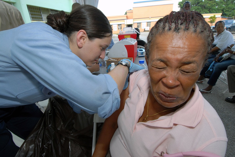USNS Comfort Treats Patients in Trinidad and Tobago