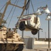 82nd Airborne Troops Help Put Up Guard Towers