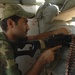 82nd Airborne Troops Help Put Up Guard Towers