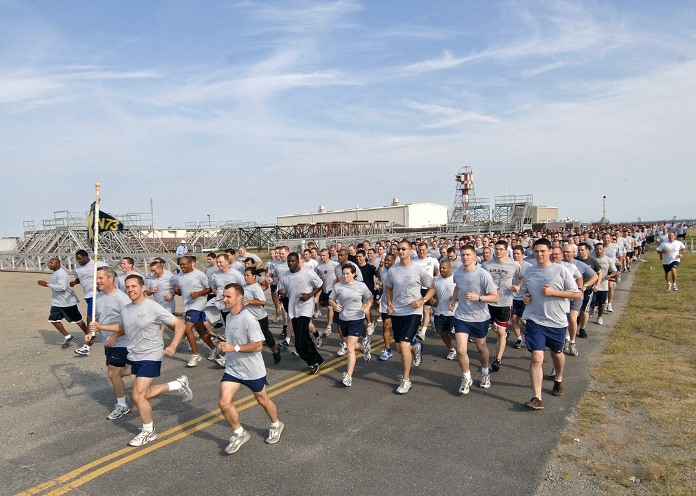 Command-wide Fun Run in Norfolk