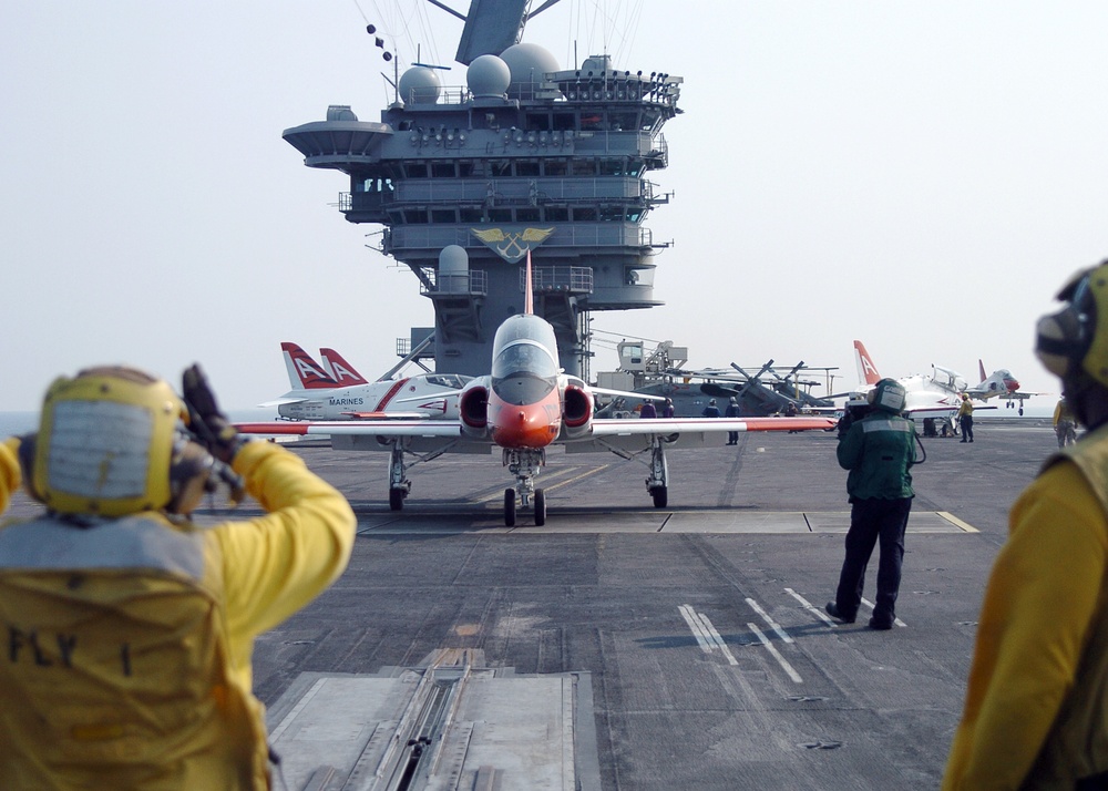 Eisenhower conducts carrier qualifications
