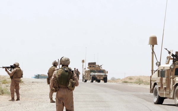 Marines Patrol AO Topeka