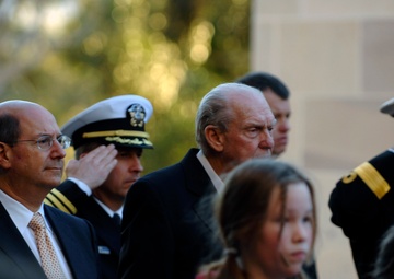 Secretary of the Navy pays respects at Australian War Memorial