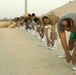Marines PT with Iraqi army
