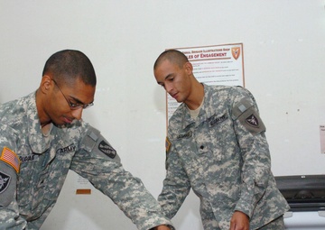 The 3-D graphics section of 3rd Sig. Bde