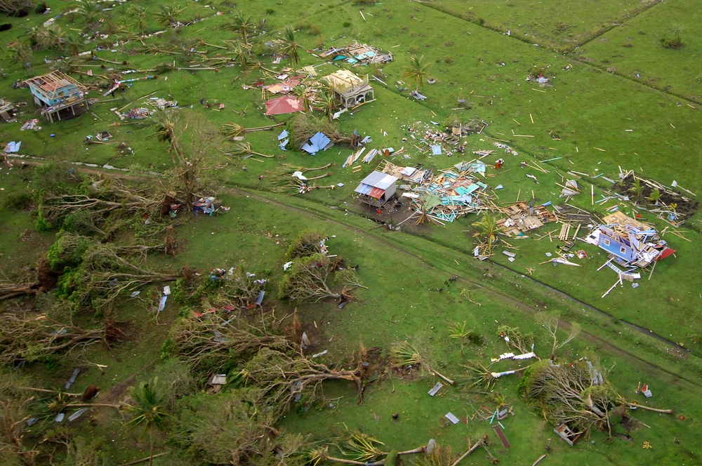 Sailors From USS Wasp Survey Devastation in Nicaragua