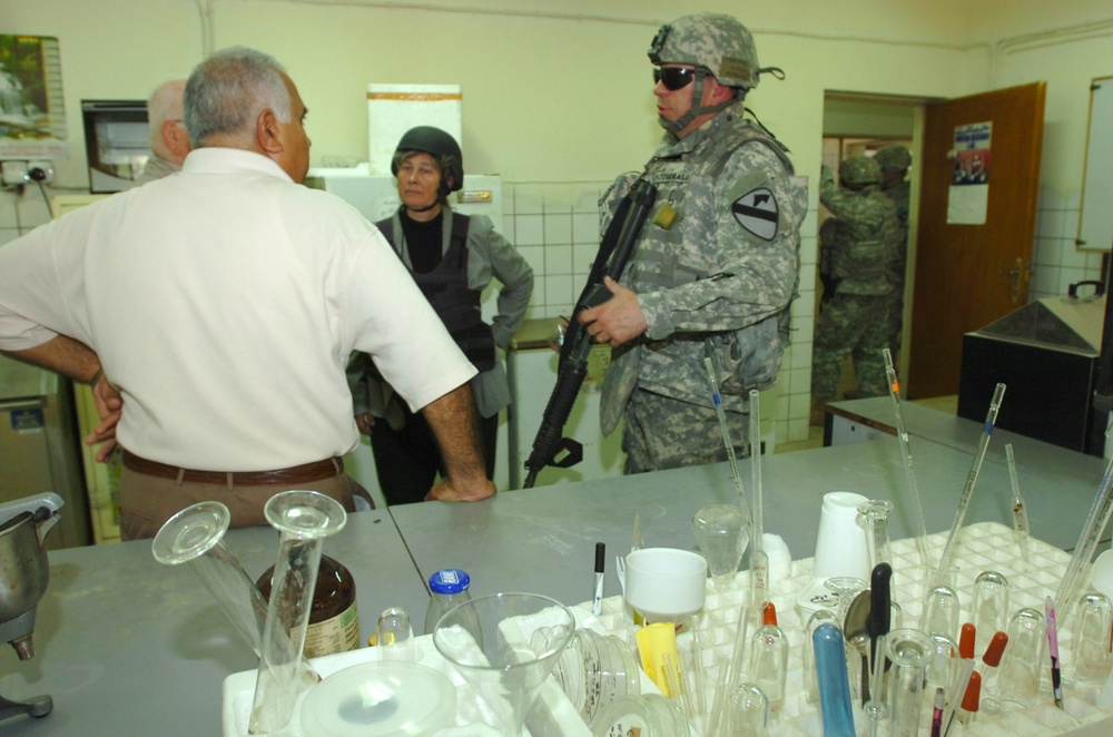 Ironhorse Brigade assists in delivery of soil testing kits to University of
