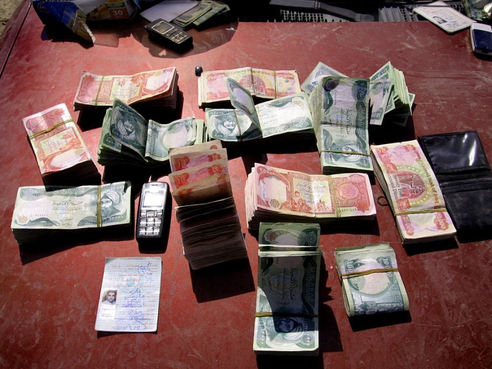 Patrol nets insurgent money handlers