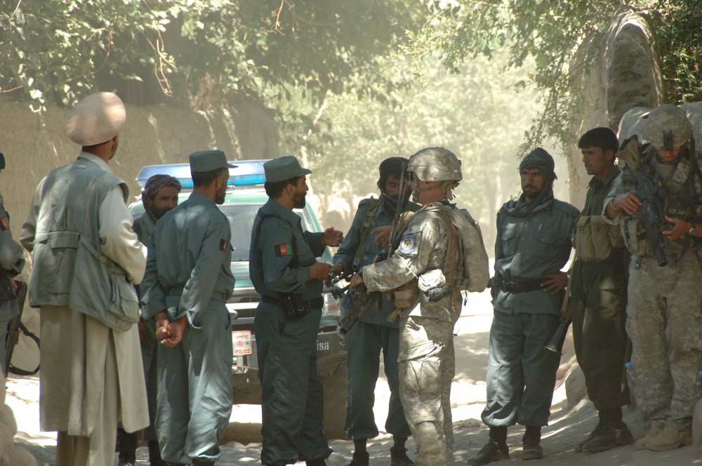 Tag ab District Dismounted Patrol