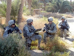 Soldiers find caches, detain wanted terrorists