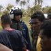 Navy Aircrew Delievers Supplies, Transports Injured