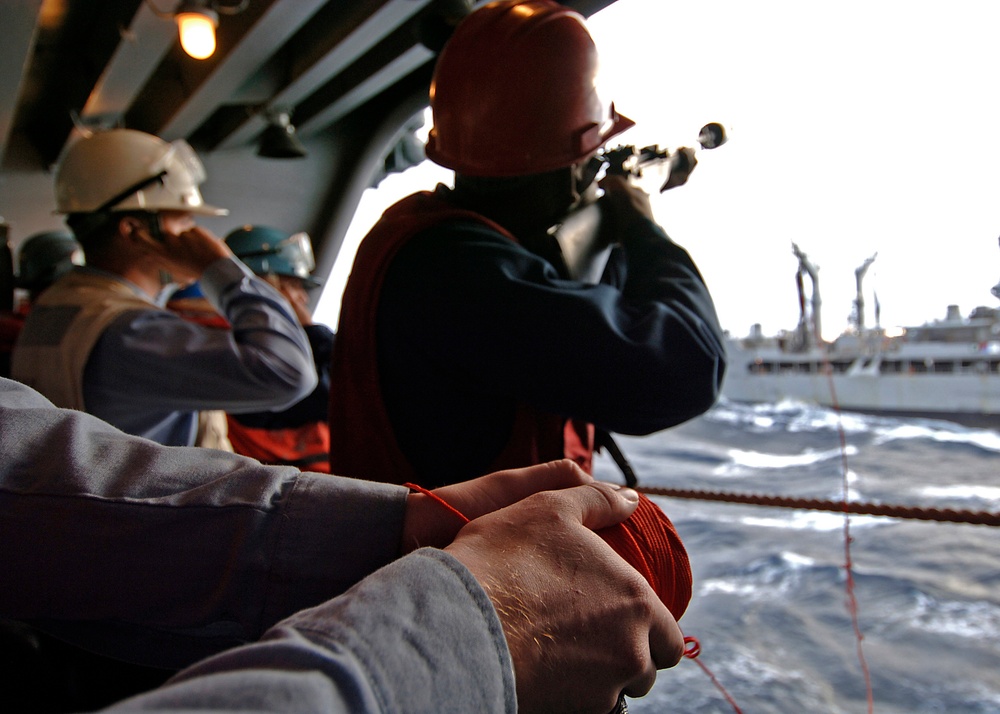 Replenishment At Sea