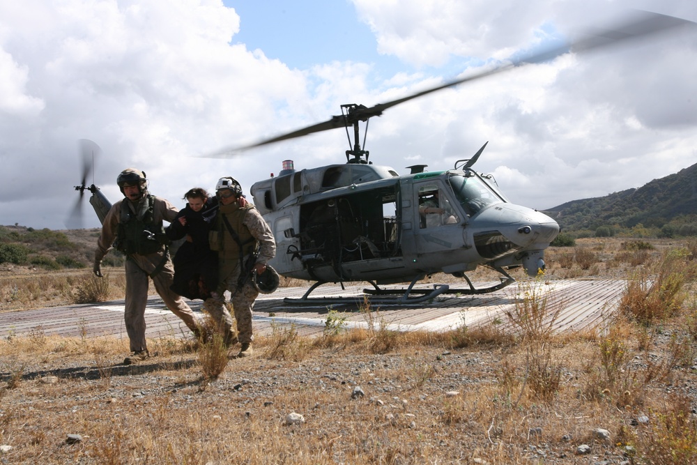 Marines Train for Upcoming Deployment