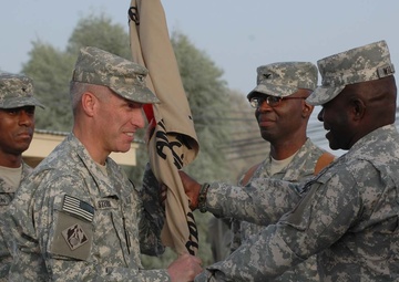 change of command held at Kandahar Airfield