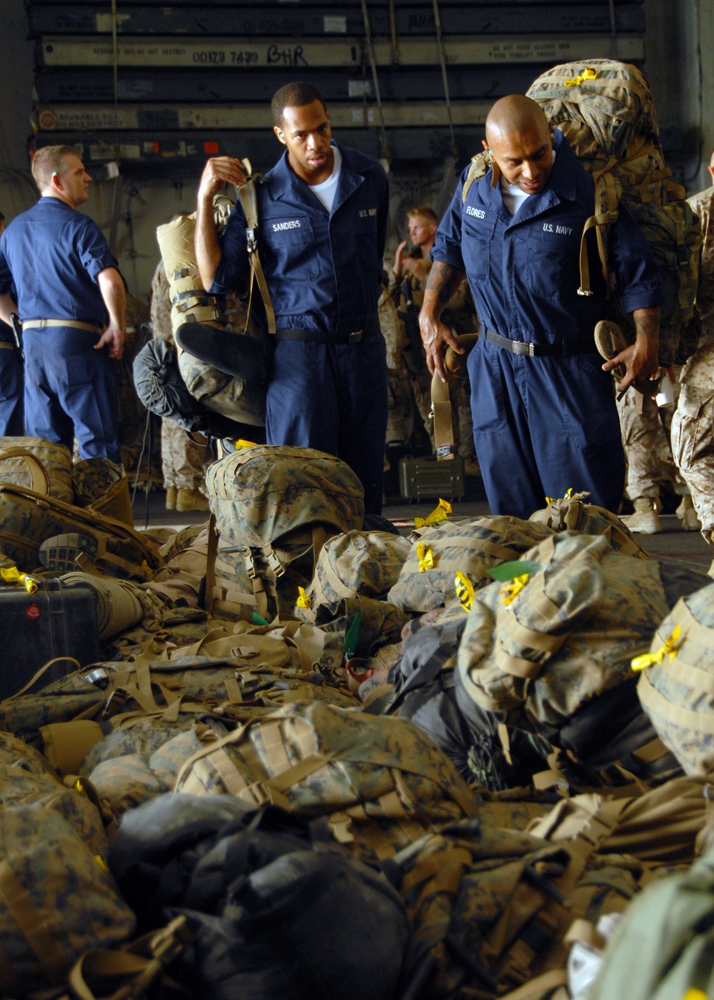 Marines returned to USS Bonhomme Richard