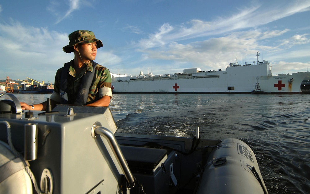 USNS Comfort Deployment