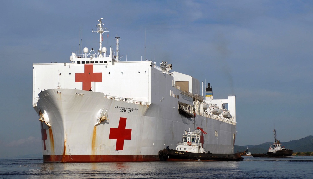 USNS Comfort Deployment