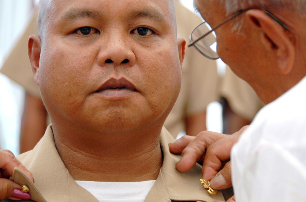 Chief Petty Officer pinning ceremony