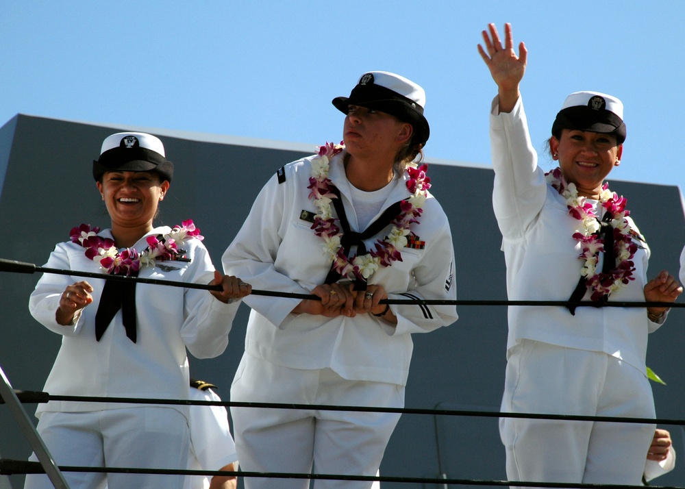 USS Chafee Deployment