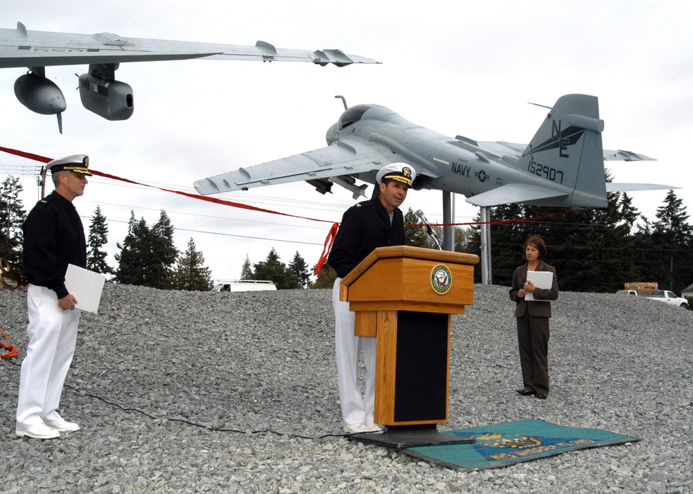 Ribbon-cutting ceremony for NAS Whidbey Island