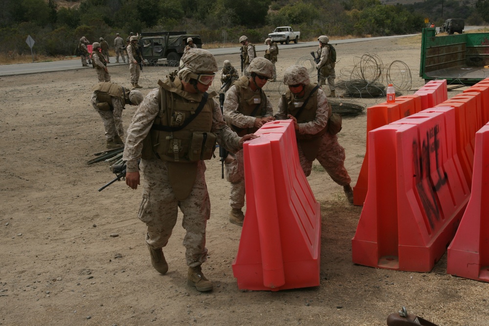 Explosives Keep Marines Alert During Training