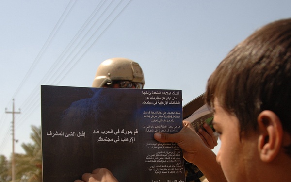 Psyop & Civil Affair Sheik Meeting in Al Nab Al Safi