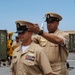 Pinning Ceremony on USS Pearl Harbor