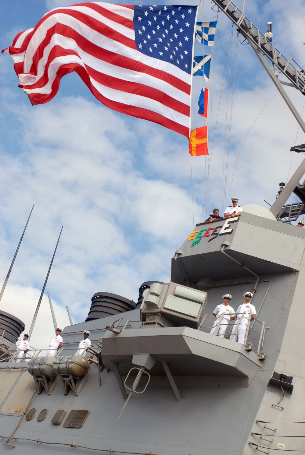 USS Mitscher homecoming