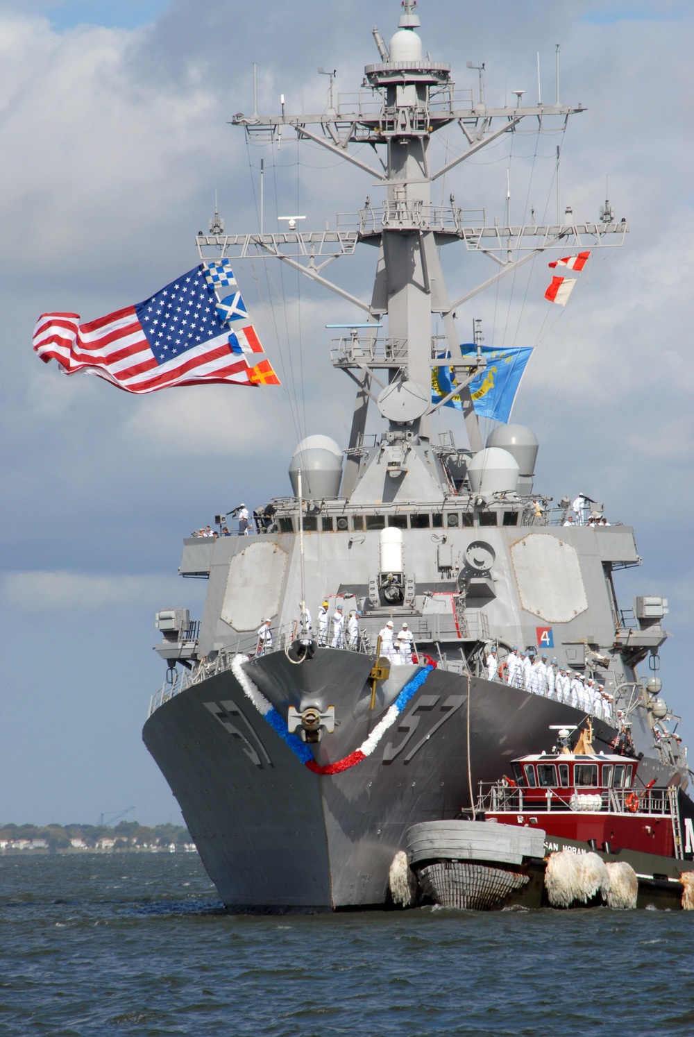 USS Mitscher homecoming