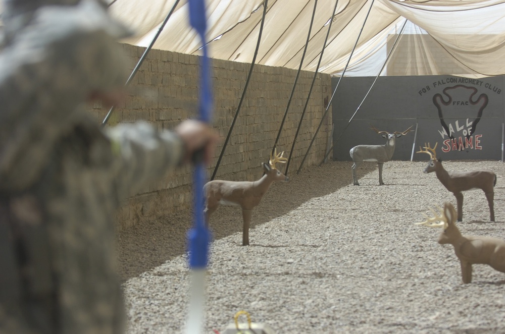 Hunters bring hobby to Falcon