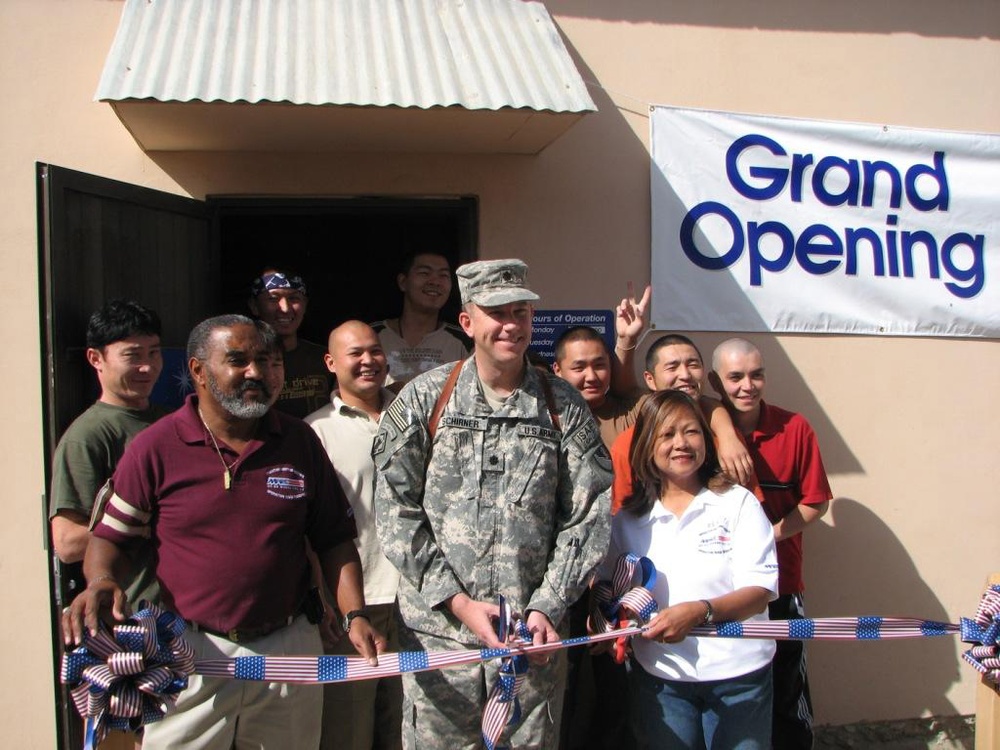 Forward Operating Base Sharana: AAFES Grand Opening