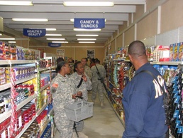 Forward Operating Base Sharana: AAFES Grand Opening