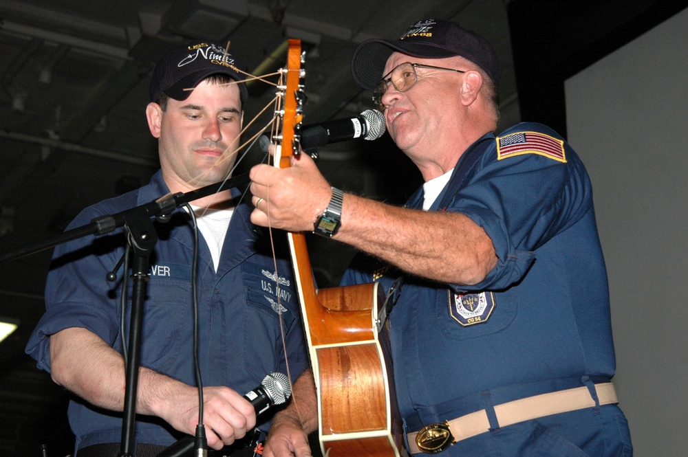 Tiger Cruise Talent Show