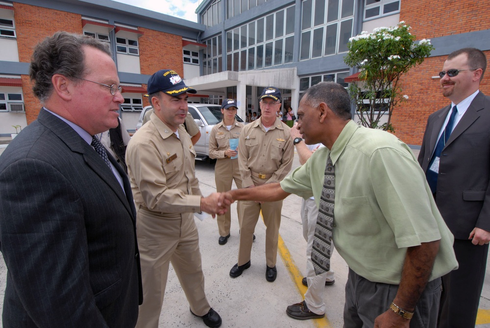 Georgetown Public Hospital Opening Ceremony