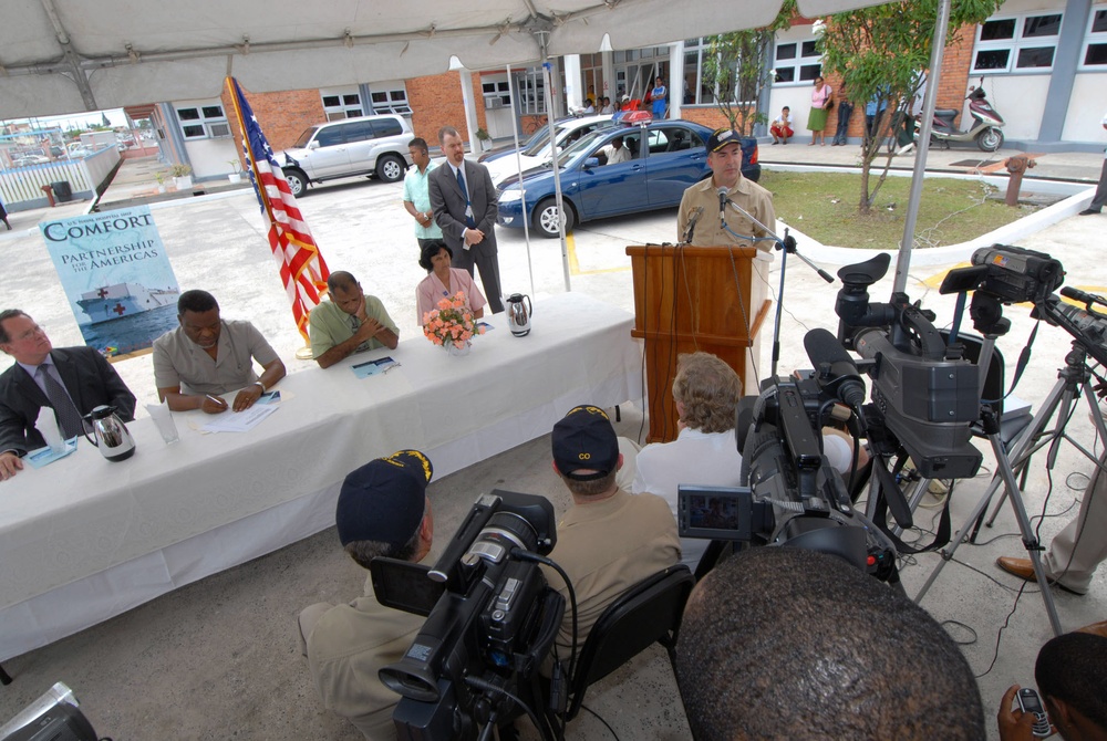 Georgetown Public Hospital Opening Ceremony