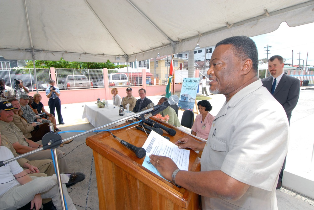 Georgetown Public Hospital Opening Ceremony