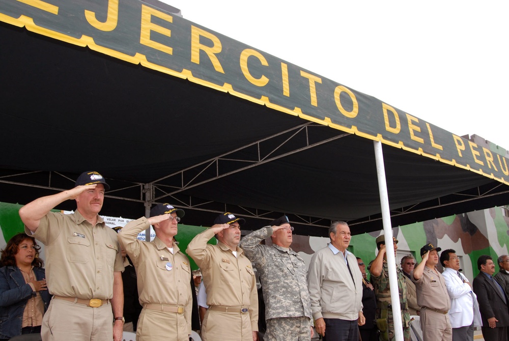 Comfort on humanitarian deployment