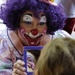 Clowning Around at Welcome-Home Ceremony