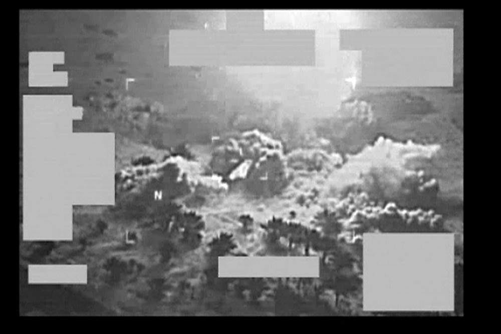 U.S. Air Force F-16 Air strike kills 3 terrorist leaders