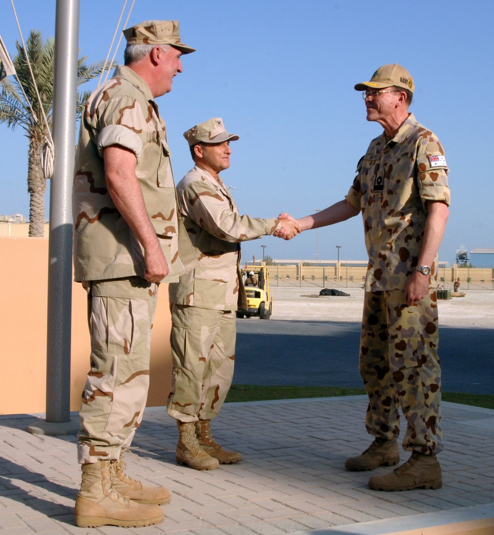 ceremony at Naval Support Activity Bahrain