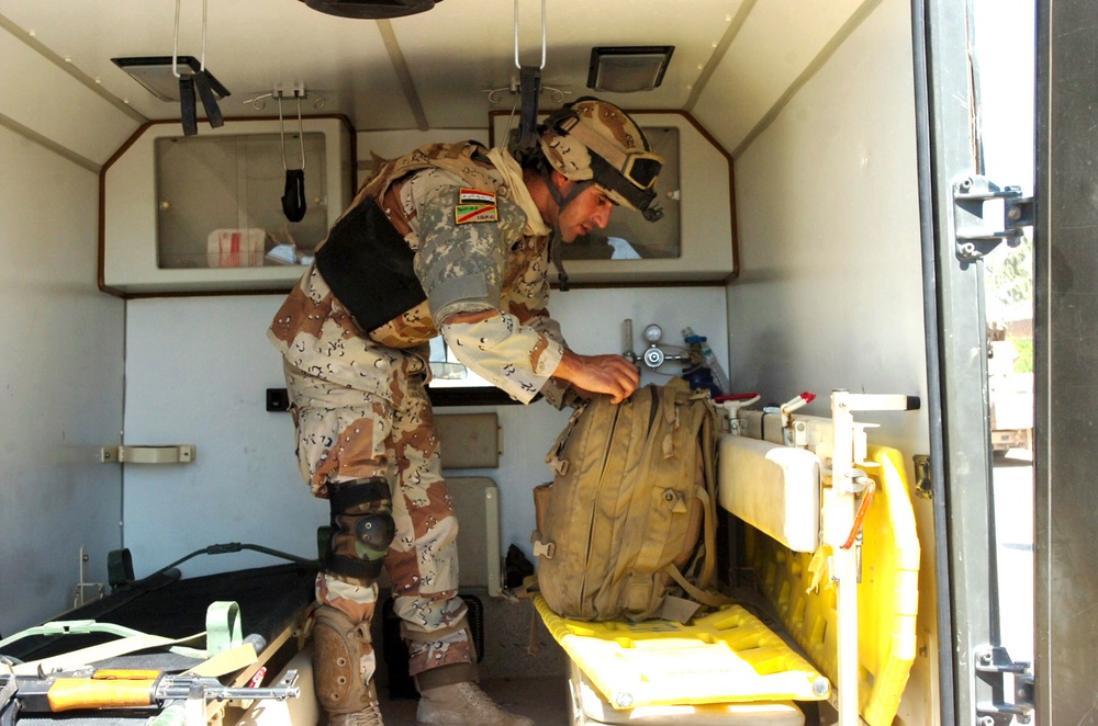 Fires Squadron joins with Iraqi Army medics to bring healthcare to Bassam