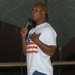 Comedians entertain at FOB Hammer