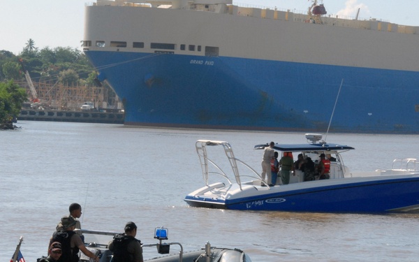 Patrol Craft Operations With Port Security In Dominican Republic